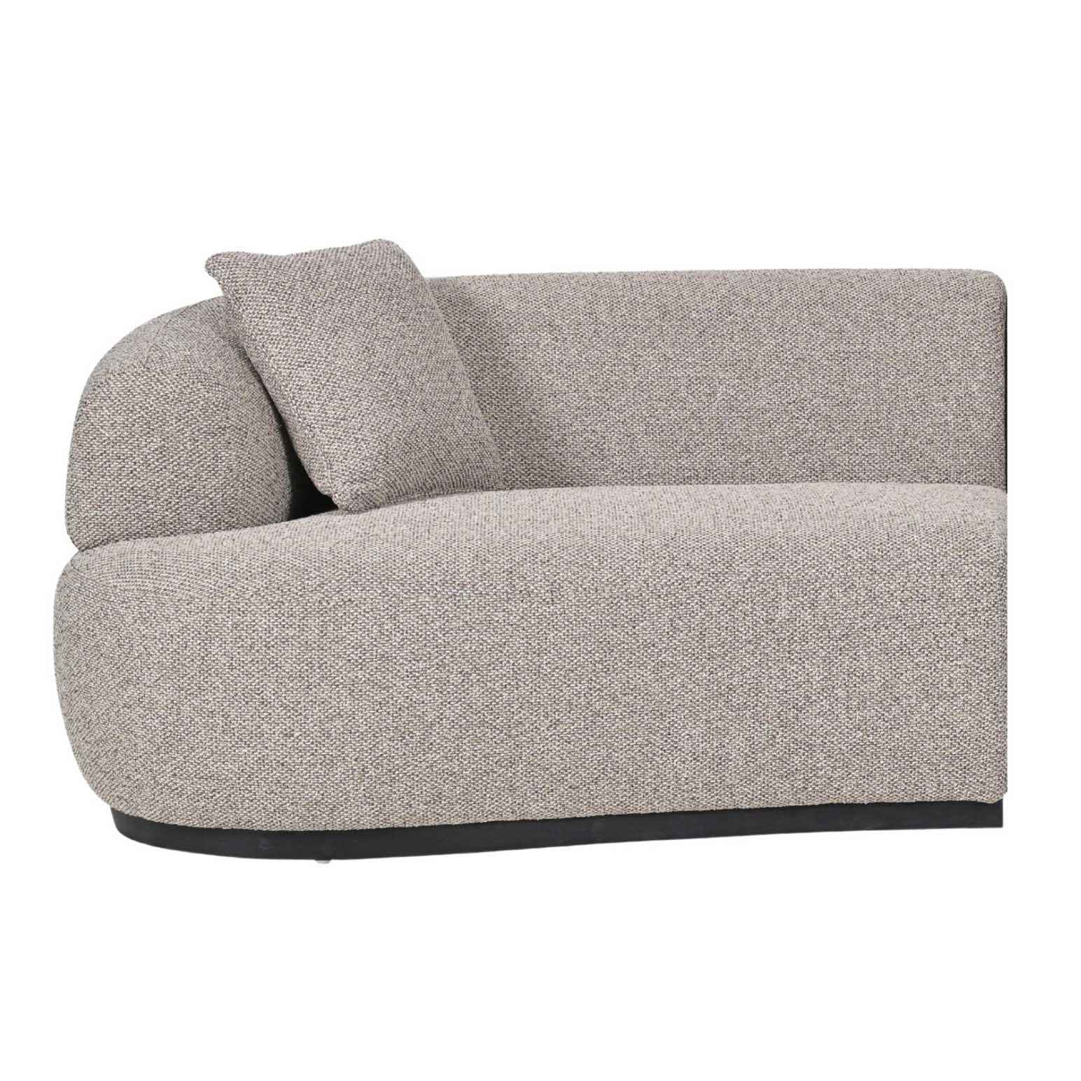 NED Collections Drift Left Arm Module - Double Espresso